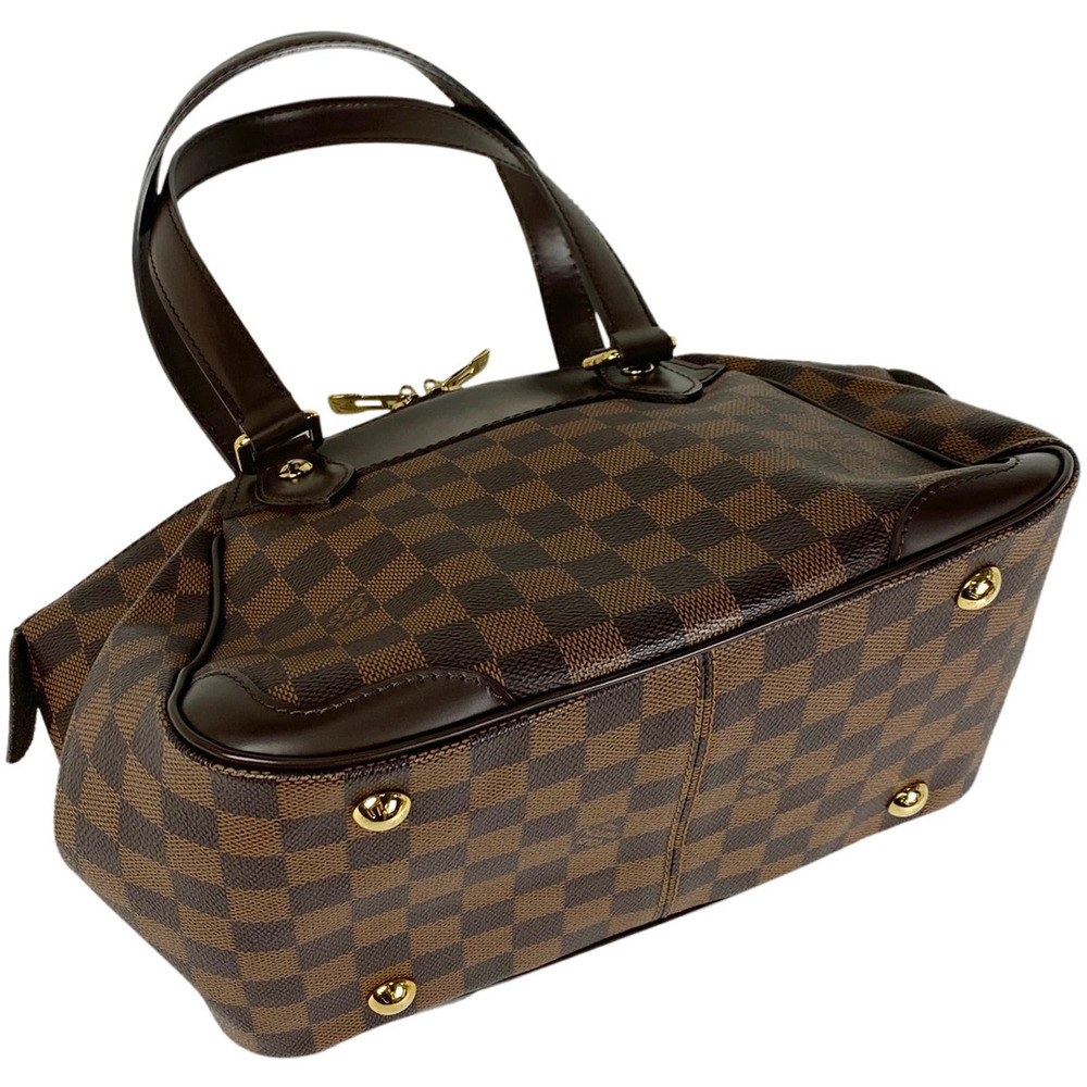 Louis Vuitton Damier Shoulder Bag Verona Tote Brown